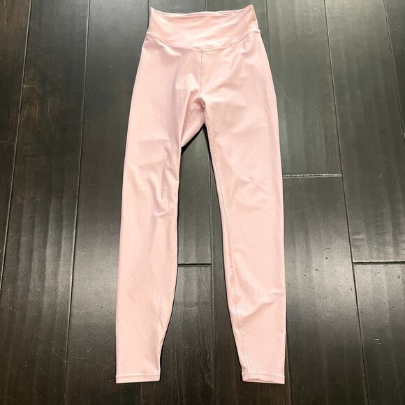 Lululemon Wunder Under Senseknit High-Rise Tight 25" Pink Haze Women's Size 4 - Picture 2 of 5